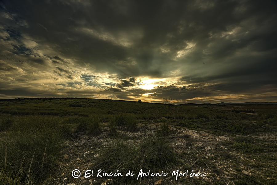 Atardecer en el Llano de la Consolación